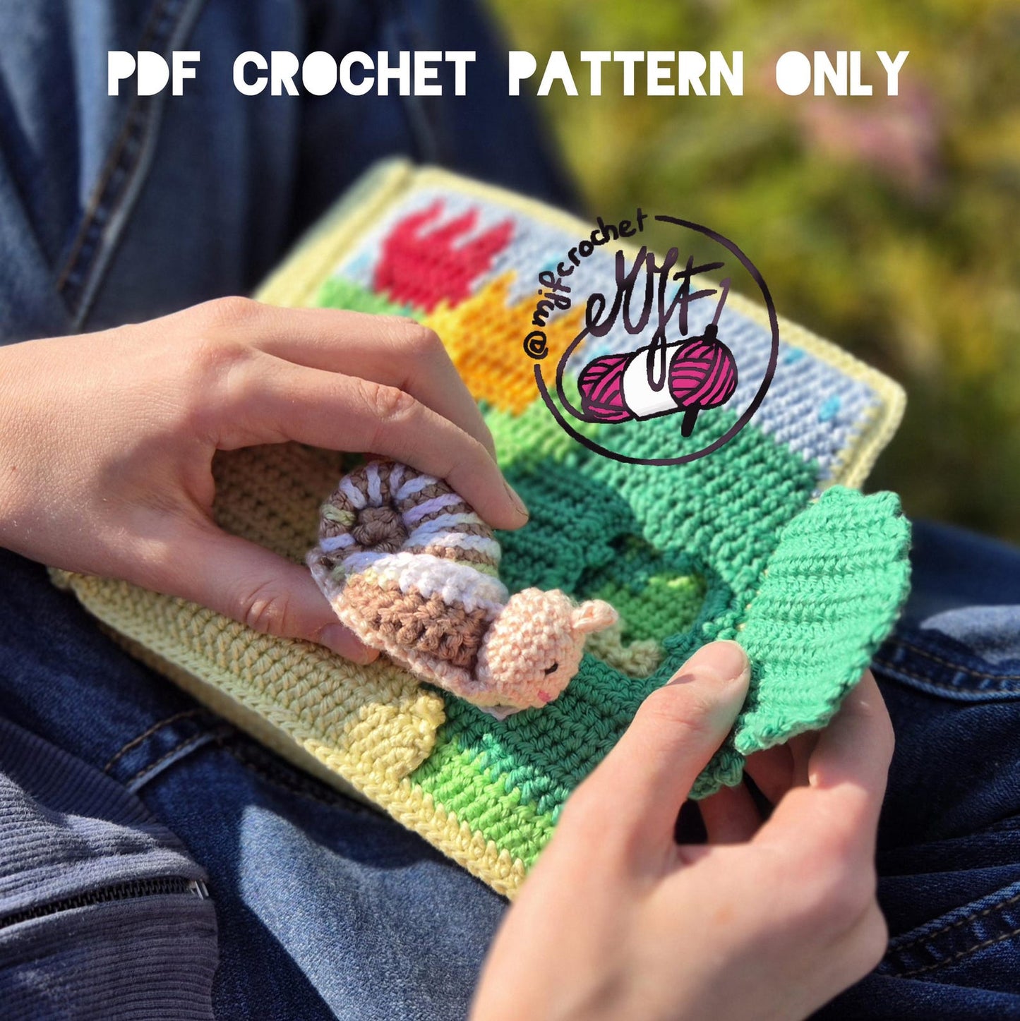 BOOK little SNAIL Crochet Pattern