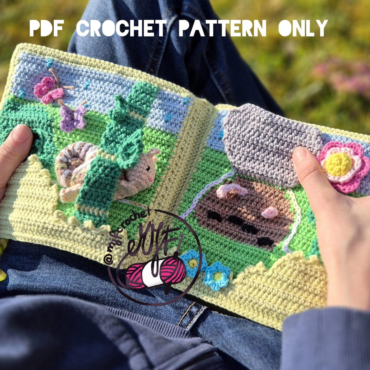 BOOK little SNAIL Crochet Pattern