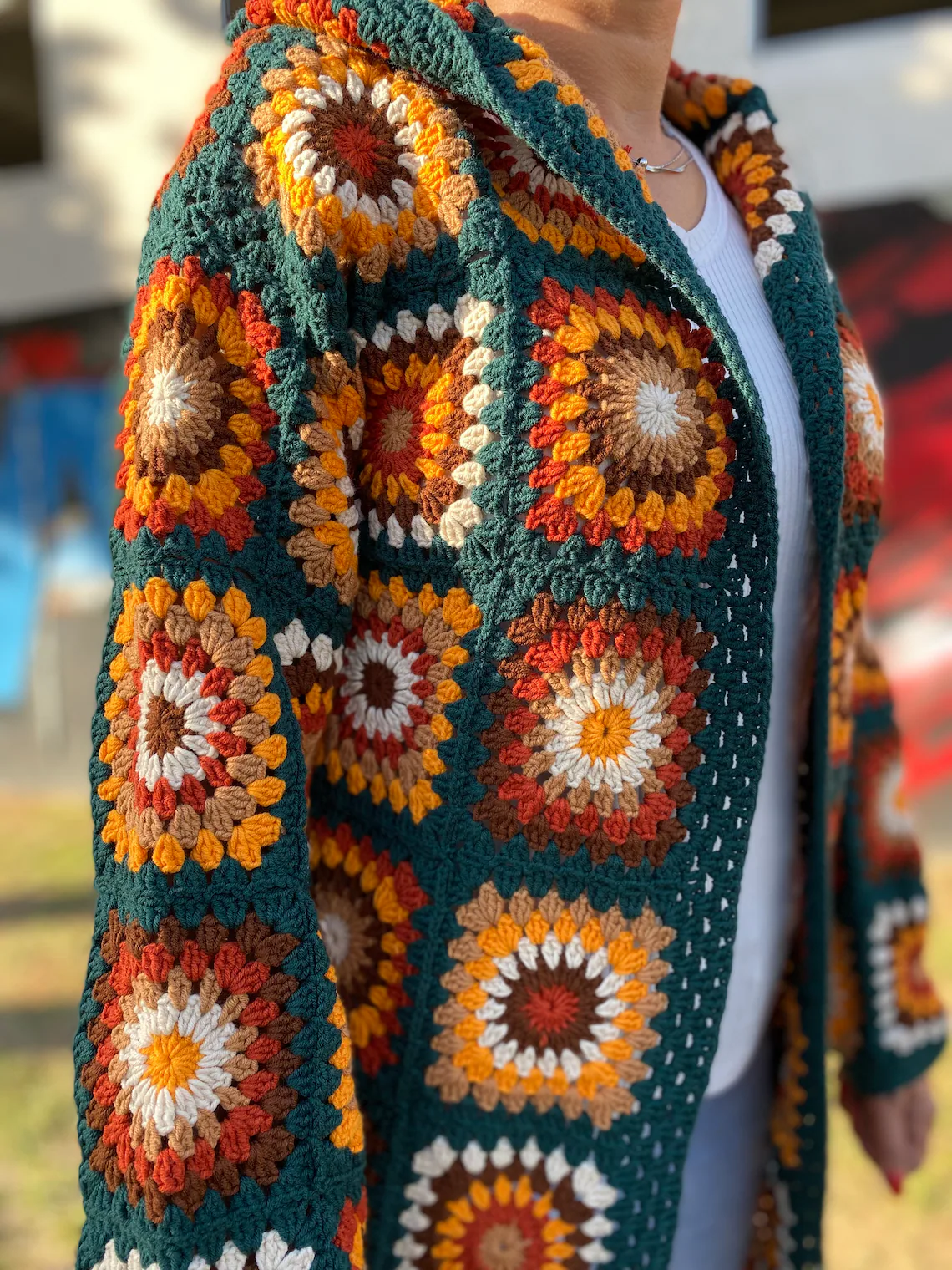 🧶 Make Your Own Cozy Boho Crochet Cardigan