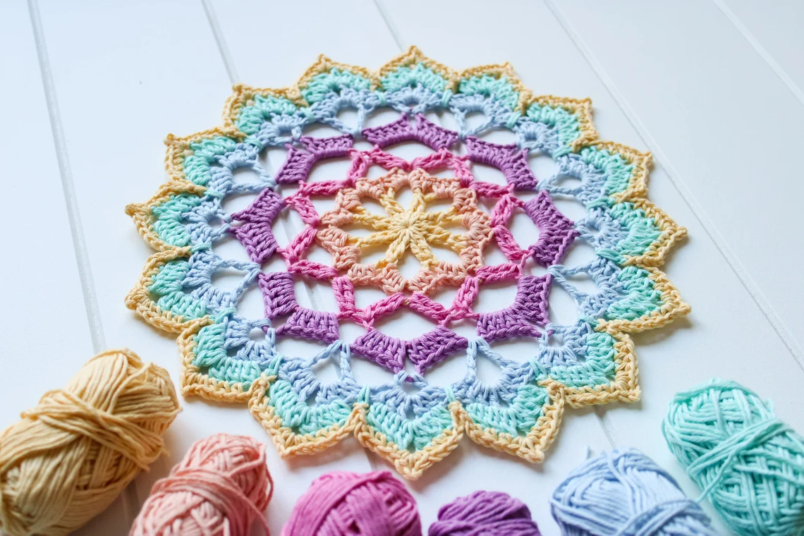 Escape Mandala crochet Pattern