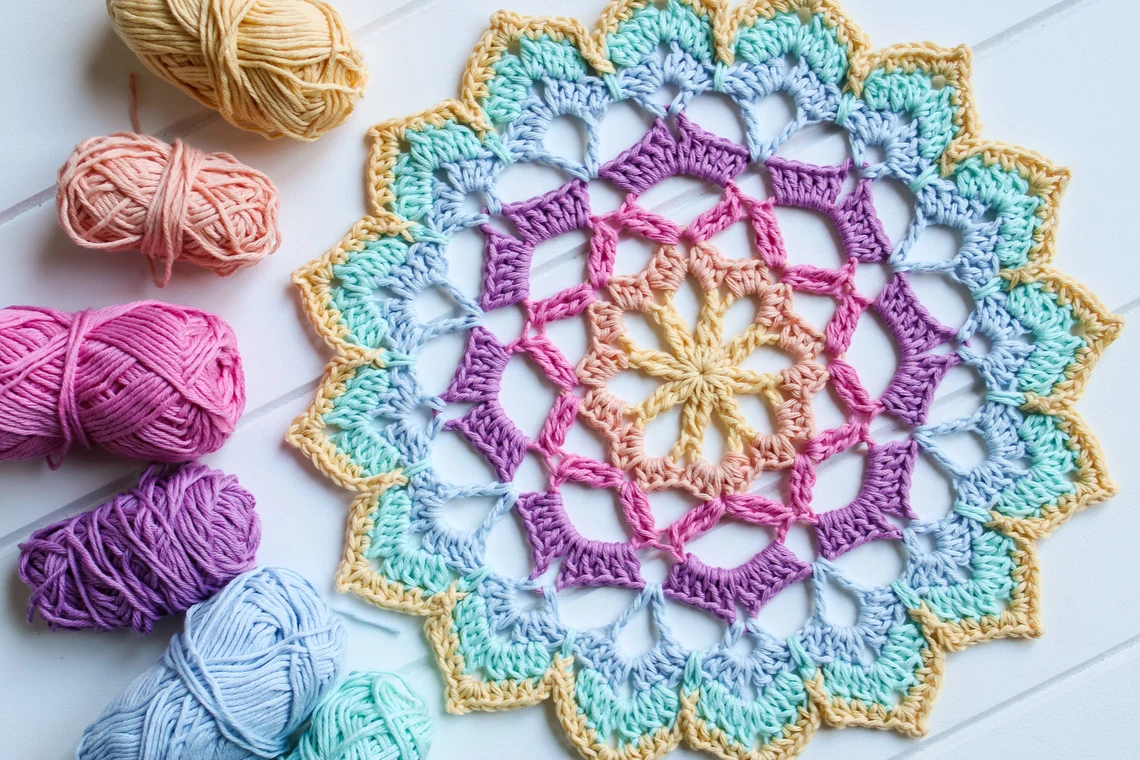 Escape Mandala crochet Pattern