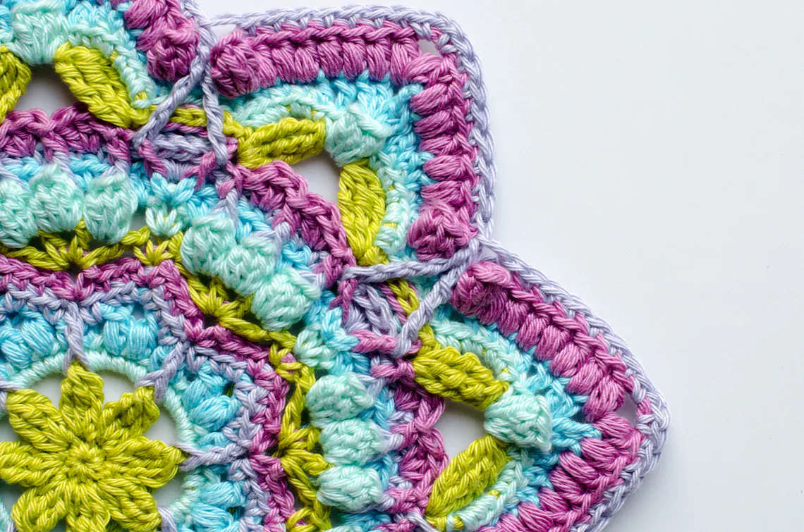 Salutations Mandala crochet Pattern