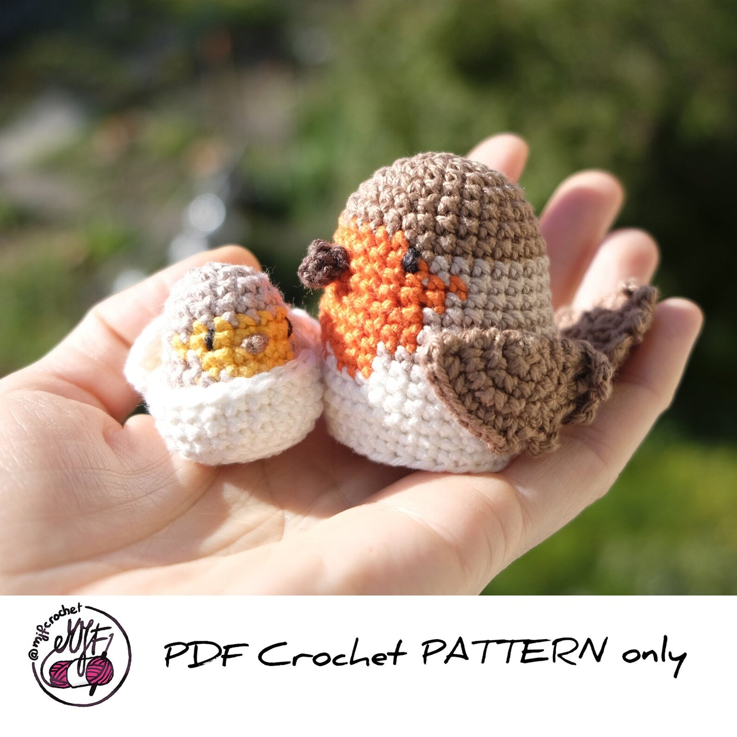 ROBIN Family crochet PATTERN