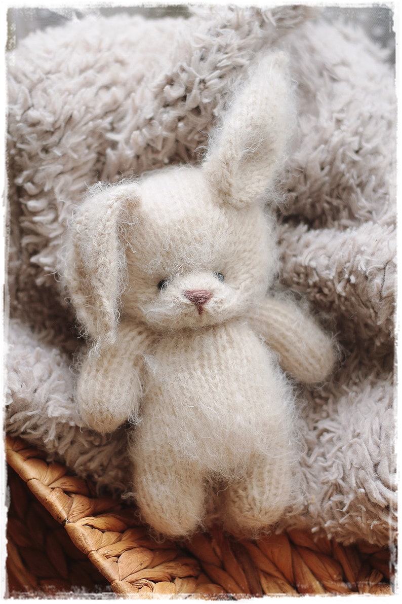 PATTERN PDF Rabbit knitting
