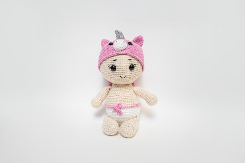 CROCHET PATTERN: Amigurumi Baby Doll Collection
