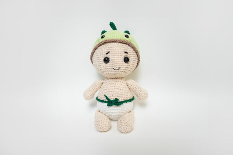 CROCHET PATTERN: Amigurumi Baby Doll Collection