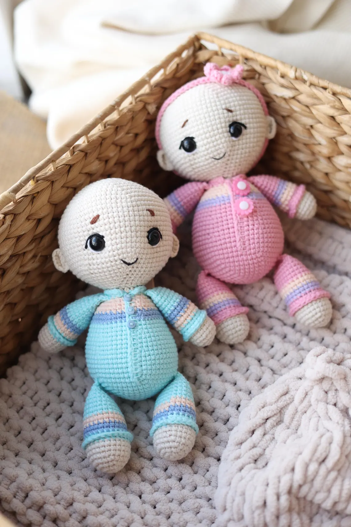 ๐ถ Amigurumi Baby Dolls Crochet Pattern
