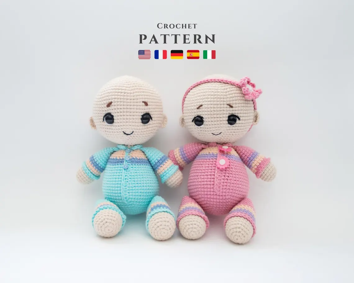 ๐ถ Amigurumi Baby Dolls Crochet Pattern