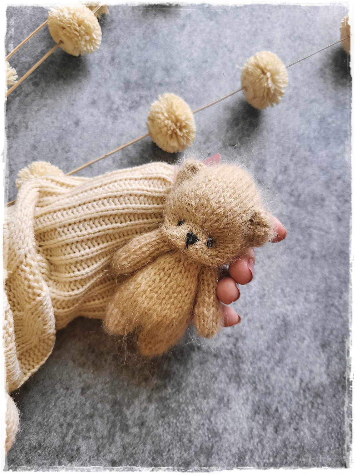 Teddy Bear Knitting Pattern