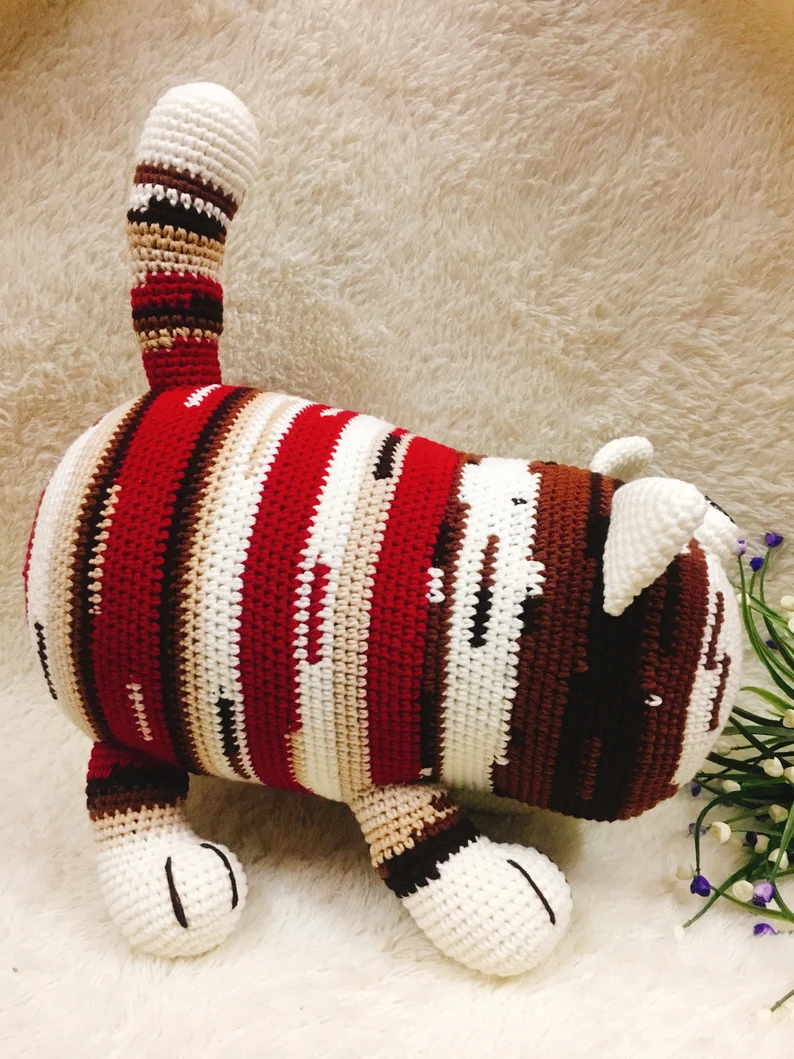 🐱 Fat & Cuddly Cat Crochet Pattern