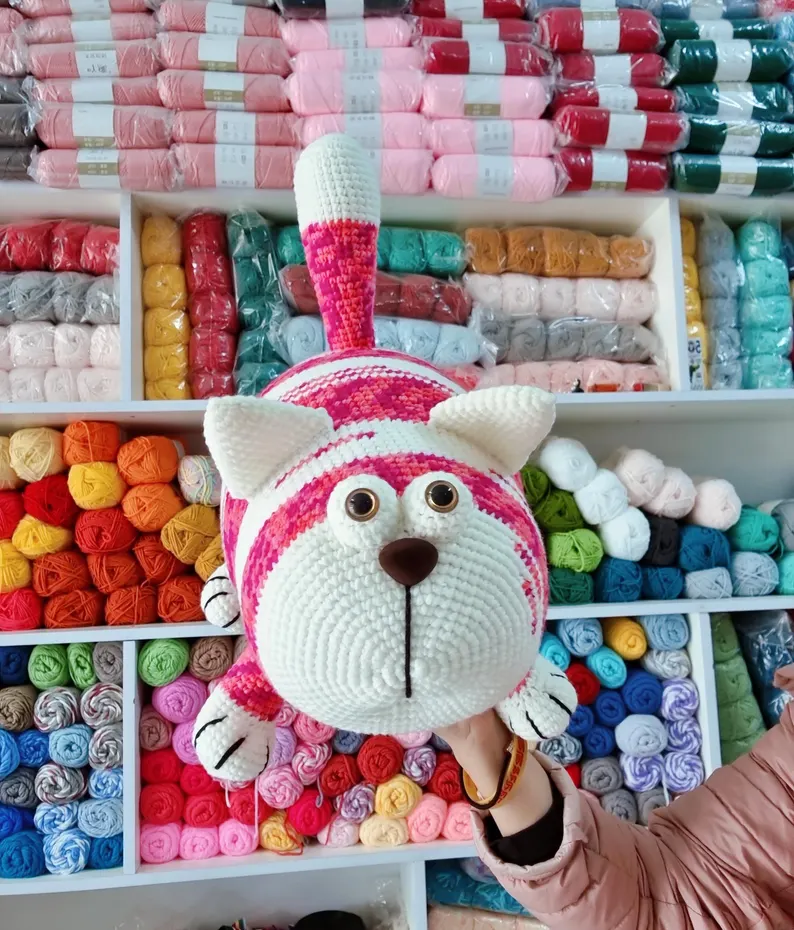 🐱 Fat & Cuddly Cat Crochet Pattern