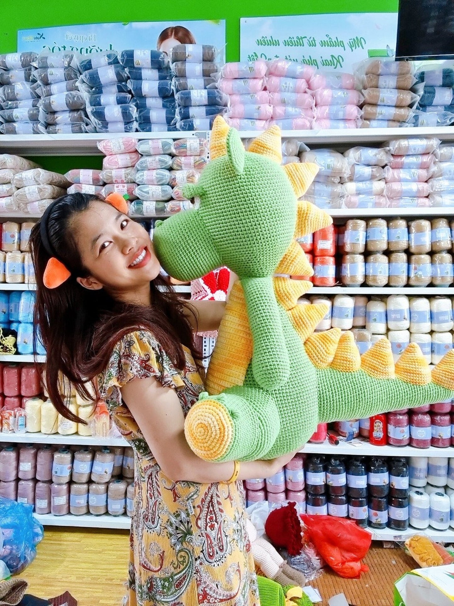 Crochet Dinosaur Pattern