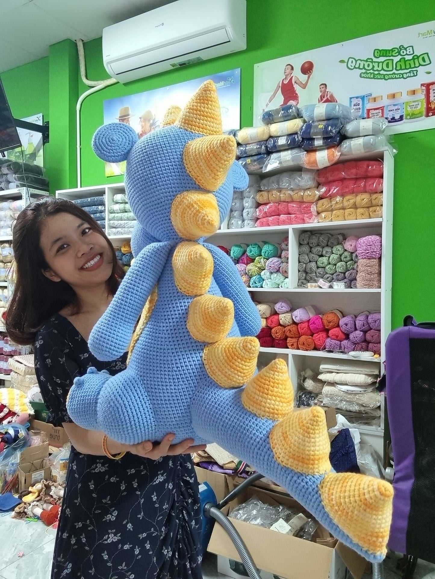 Crochet Dinosaur Pattern