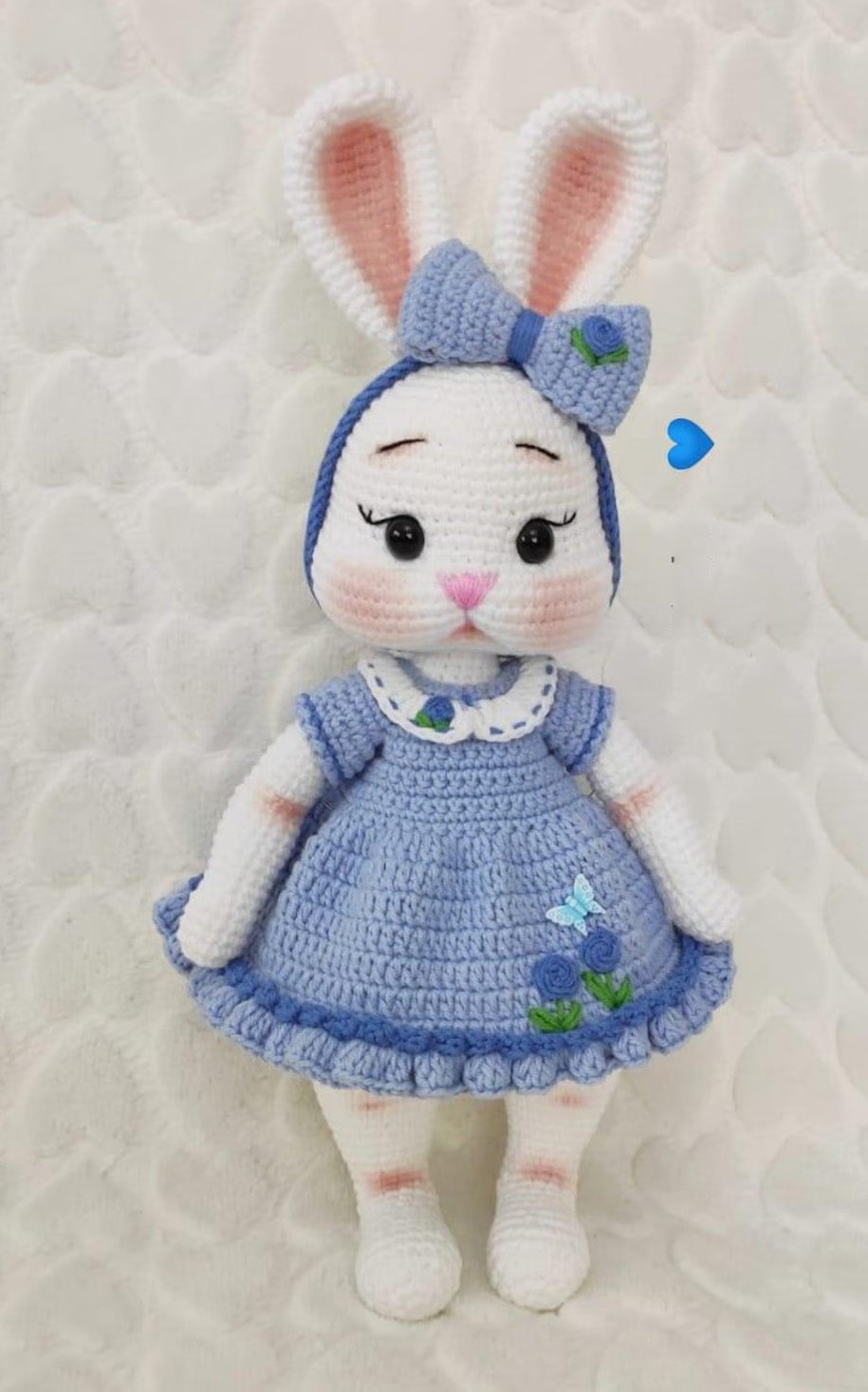 Detailed Easter Bunny Girl Crochet Pattern