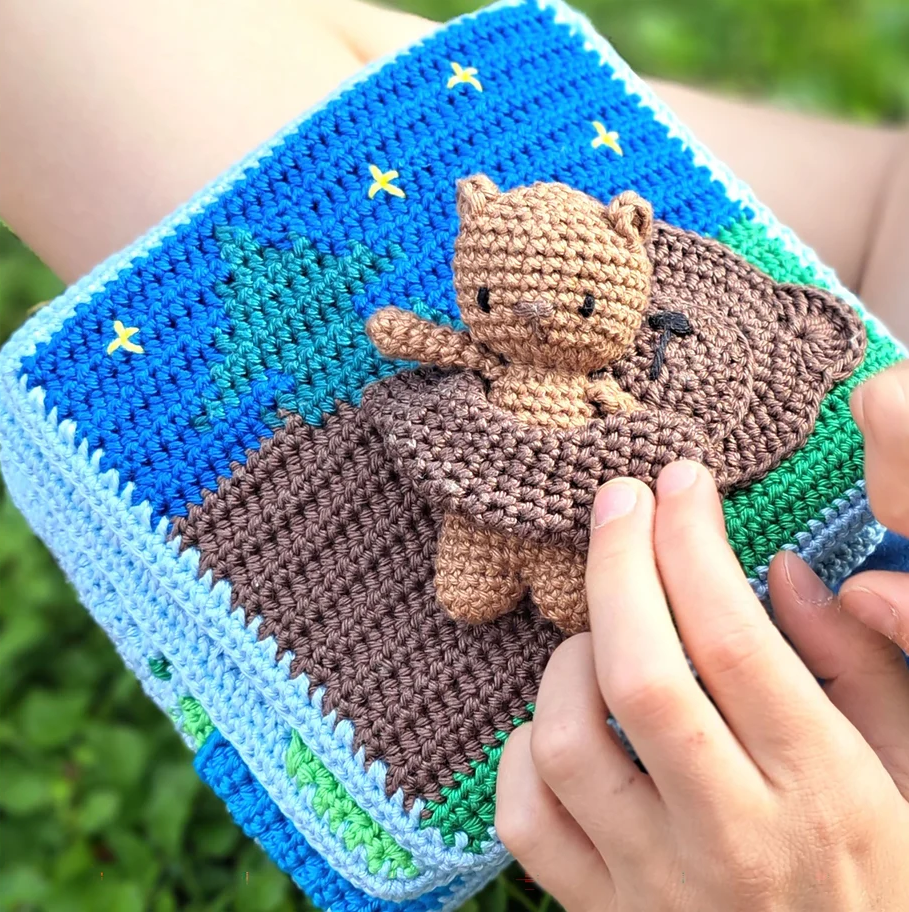 🐾 Little Bear’s Day – Crochet Storybook Pattern