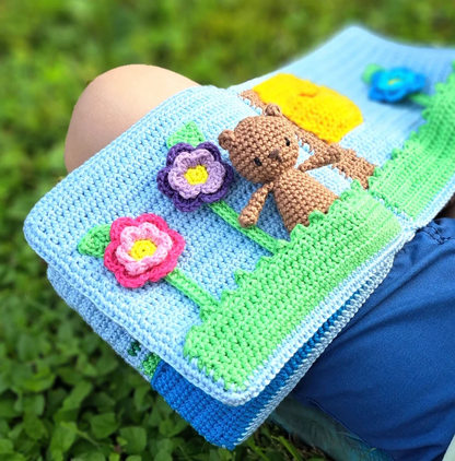 🐾 Little Bear’s Day – Crochet Storybook Pattern