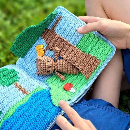 🐾 Little Bear’s Day – Crochet Storybook Pattern