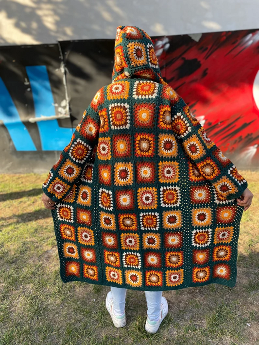 🧶 Make Your Own Cozy Boho Crochet Cardigan