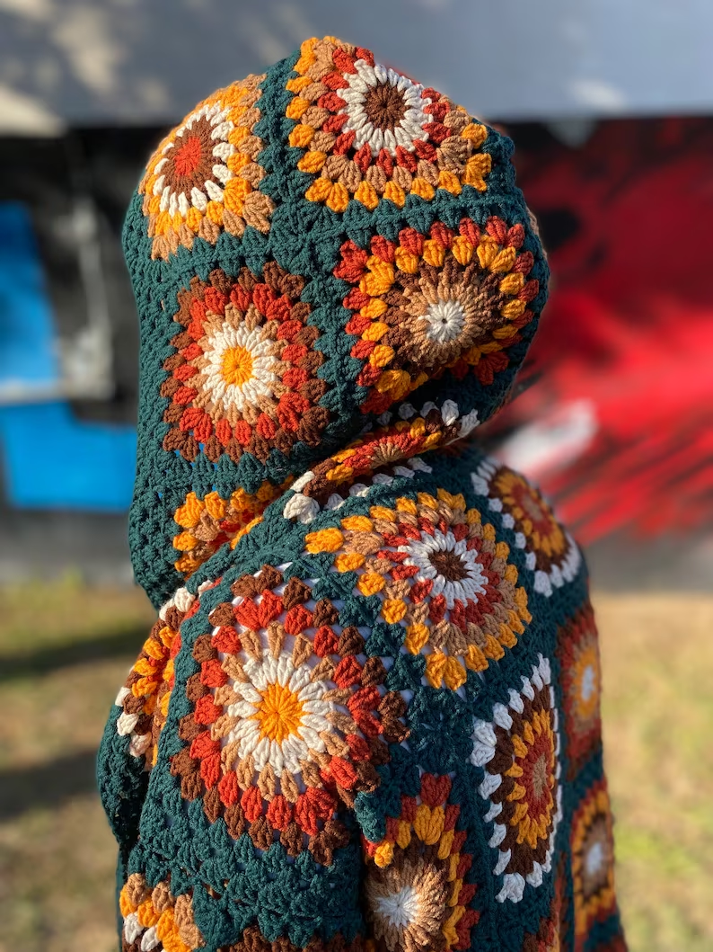 🧶 Make Your Own Cozy Boho Crochet Cardigan