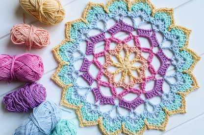 Escape Mandala crochet Pattern