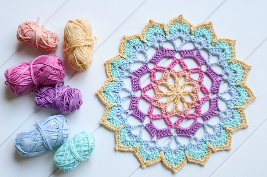 Escape Mandala crochet Pattern