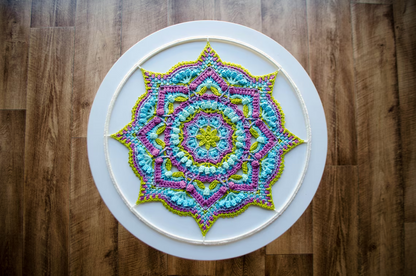 Salutations Mandala crochet Pattern