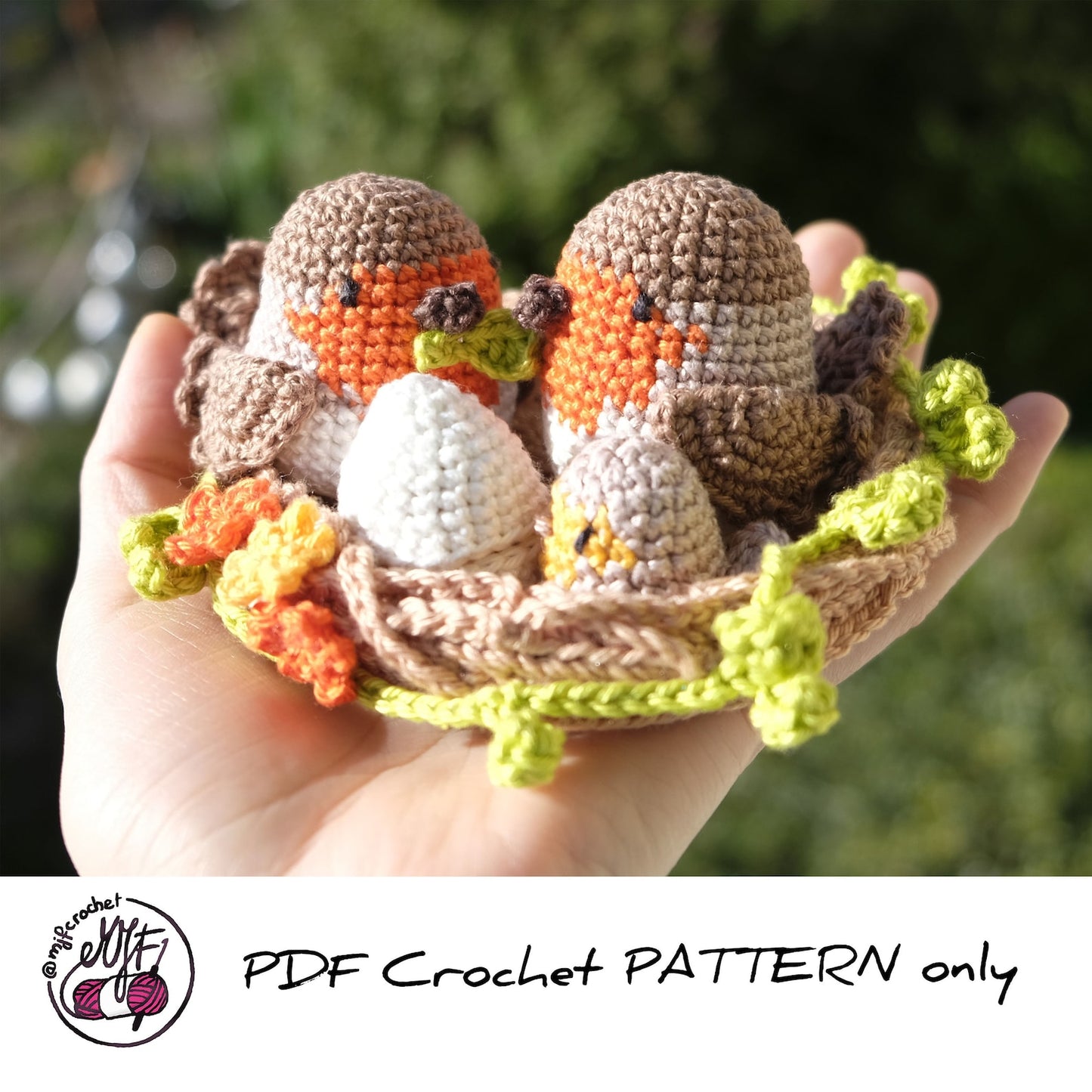 ROBIN Family crochet PATTERN