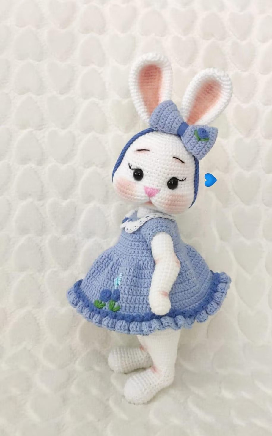 Detailed Easter Bunny Girl Crochet Pattern