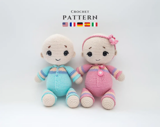 👶 Amigurumi Baby Dolls Crochet Pattern