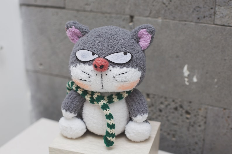 Benny Cat Knitting Pattern