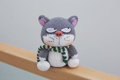 Benny Cat Knitting Pattern