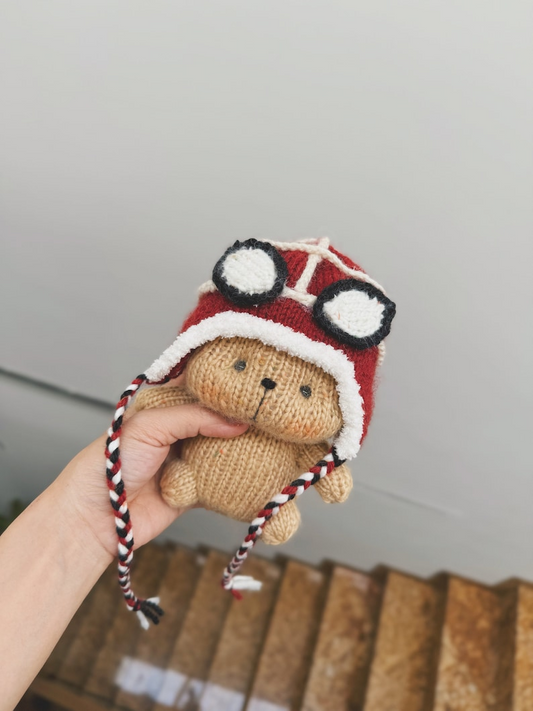 Bear Brown Knitting Pattern