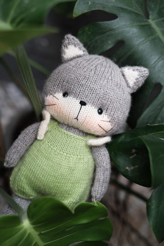 Sunny Cat Knitting Pattern