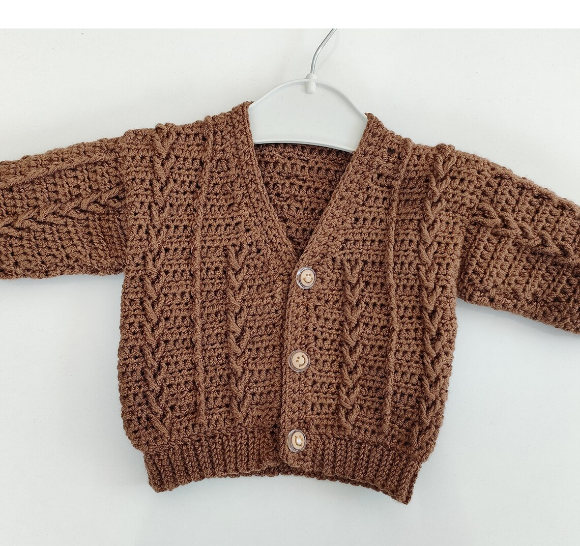 Sweet Baby Cardigan Crochet Pattern