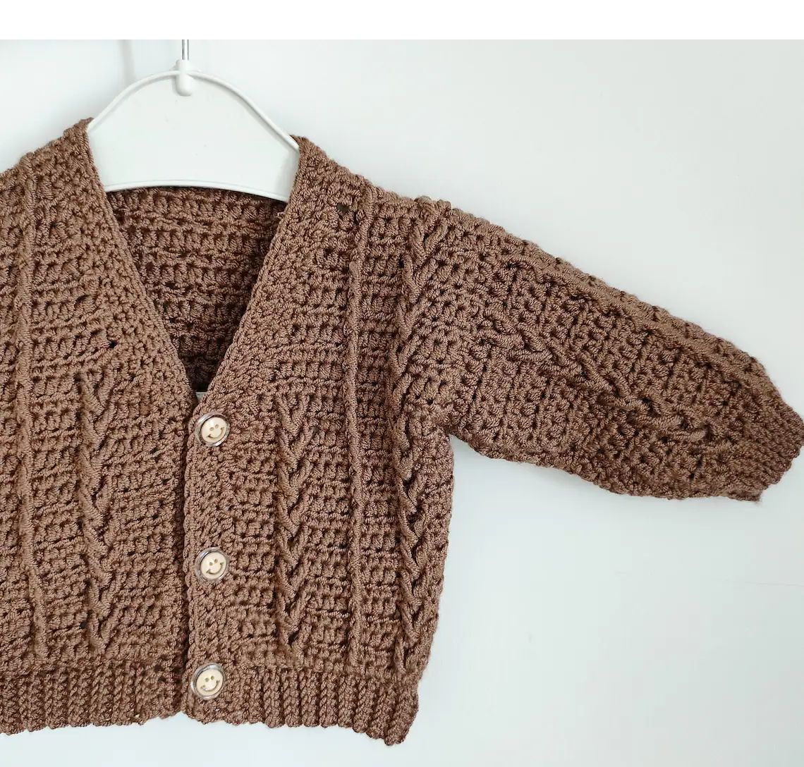 Sweet Baby Cardigan Crochet Pattern
