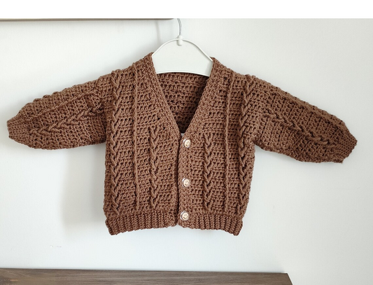Sweet Baby Cardigan Crochet Pattern