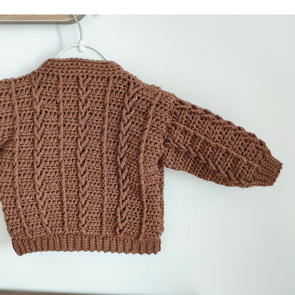 Sweet Baby Cardigan Crochet Pattern